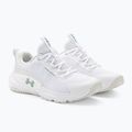 Scarpe da allenamento da donna Under Armour W Dynamic Select bianco/bianco clay/verde metallico grit 4