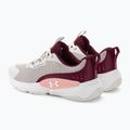 Scarpe da allenamento da donna Under Armour W Dynamic Select white clay/deep red/white 3