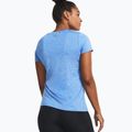 Maglietta da allenamento Under Armour Tech SSC da donna - Twist water/bianco/argento metallico 3
