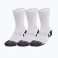 Under Armour Performance Tech Crew calzini 3 paia bianco/bianco/grigio 6