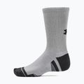 Under Armour Performance Tech Crew calzini 3 paia mod grigio/bianco/grigio 12