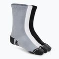 Under Armour Performance Tech Crew calzini 3 paia mod grigio/bianco/grigio