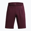 Pantaloncini da allenamento Under Armour Tech Graphic da uomo marrone scuro/beta 5