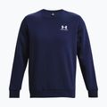 Felpa da uomo Under Armour Essential Fleece Crew midnight navy/white