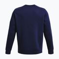 Felpa da uomo Under Armour Essential Fleece Crew midnight navy/white 2