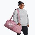 Borsa Under Armour Undeniable 5.0 Duffle M 58 l rosa elisir/bianco 8