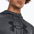 Felpa da uomo Under Armour Fleece Big Logo HD pitch grigio/nero 3