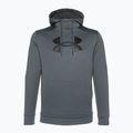 Felpa da uomo Under Armour Fleece Big Logo HD pitch grigio/nero 4