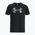 Maglietta Under Armour Big Logo Fill uomo nero/grigio campo/grigio alo 4