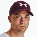 Berretto da baseball da uomo Under Armour Blitzing marrone scuro/bianco 5