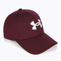 Berretto da baseball da uomo Under Armour Blitzing marrone scuro/bianco