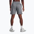 Pantaloncini Under Armour Icon Fleece Pitch uomo grigio medio erica/bianco 3