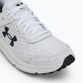 Under Armour Charged Assert 10 scarpe da corsa da uomo bianco/nero/nero 7