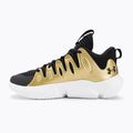 Under Armour scarpe da basket da donna W Flow Breakthru 4 nero/oro metallico/bianco 10