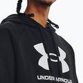 Felpa Under Armour Rival Fleece Logo HD uomo nero/bianco 3