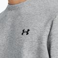 Felpa da uomo Under Armour Unstoppable Fleece Crew mod gray/black 4
