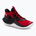 Scarpe da basket Under Armour Jet' 23 rosso/nero/bianco