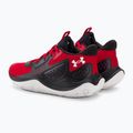 Scarpe da basket Under Armour Jet' 23 rosso/nero/bianco 3
