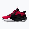 Scarpe da basket Under Armour Jet' 23 rosso/nero/bianco 7