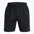 Pantaloncini da allenamento da uomo Under Armour Unstoppable Fleece black/black 5