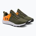 Under Armour Charged Engage 2 scarpe da allenamento da uomo verde/arancione/ nero 4