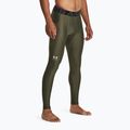Leggings da allenamento uomo Under Armour HeatGear marine da green/white