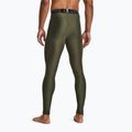 Leggings da allenamento uomo Under Armour HeatGear marine da green/white 3