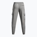 Pantaloni Under Armour Rival Fleece Cargo Jogger Uomo castlerock light heather / bianco 6
