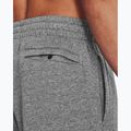 Tuta Under Armour Rival Fleece Suit uomo castlerock light heather/bianco 4