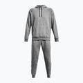 Tuta Under Armour Rival Fleece Suit uomo castlerock light heather/bianco 5