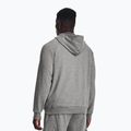 Felpa Under Armour Rival Fleece Logo HD Uomo castlerock light heather/bianco 2