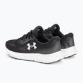 Under Armour Charged Rogue 4 nero/bianco/bianco scarpe da corsa da uomo 3