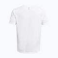 Maglietta da corsa Under Armour Streaker Splatter bianca/bianca/riflettente da uomo 5