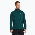 Felpa Under Armour Tech 2.0 1/2 Zip hydro teal/turchese radiale da uomo