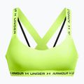 Reggiseno fitness Under Armour Crossback Low giallo alto/giallo alto/nero 4