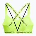 Reggiseno fitness Under Armour Crossback Low giallo alto/giallo alto/nero 5