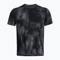 Canotta da corsa maschile Under Armour Laser Wash nero/castlerock/riflettente 4