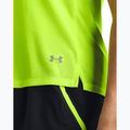 Maglia da corsa Under Armour Launch da donna, alta visibilità, giallo/riflettente 3