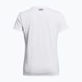Maglia da allenamento donna Under Armour Tech SSV Solid white/black 2