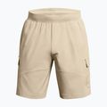 Pantaloncini da allenamento Under Armour Stretch Woven Cargo da uomo base cachi/nero 5