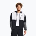 Under Armour Legacy Windbreaker, giacca da allenamento da uomo, nero/castello/castello