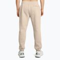 Pantaloni da allenamento maschili Under Armour Essential Fleece Joggers color taupe chiaro melange/timberwolf taupe 3