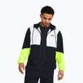 Under Armour Legacy Windbreaker giacca da allenamento da uomo nero/giallo-verde/nero