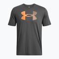 Maglietta da allenamento Under Armour Big Logo Fill da uomo castlerock/atomic/wild orange 3