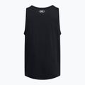 Canotta Under Armour Sportstyle Logo nero/bianco da uomo 4