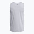 Canottiera Under Armour Sportstyle Logo steel light heather/nero da uomo 4