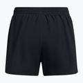 Pantaloncini da corsa Under Armour Fly By 2in1 donna nero/nero/riflettente 6