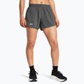 Pantaloncini da corsa da donna Under Armour Fly By 3" castlerock/castlerock/reflective
