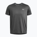 Maglietta da corsa Under Armour UA Launch da uomo, color castlerock/riflettente 4