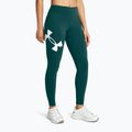 Leggings Under Armour Campus hydro verde acqua/bianco per donna